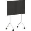 Pedestal Moon Light TV-Stander 100 cm, Cloudy Silver